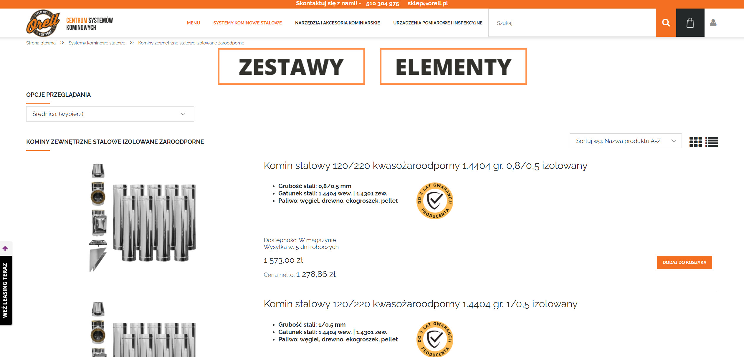 Jaki komin stalowy do kominka wolnostojącego, kozy i pieca na pellet?