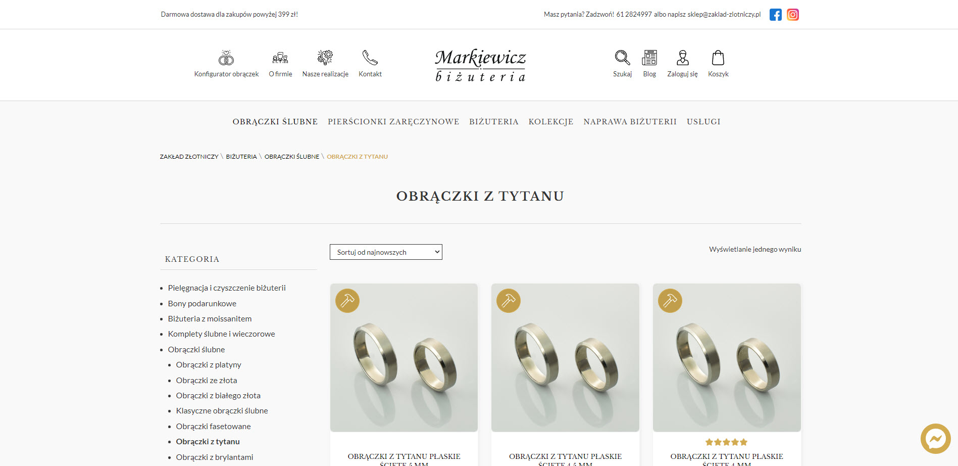 Obrączki z tytanu - czym różnią się od złota oraz stali?