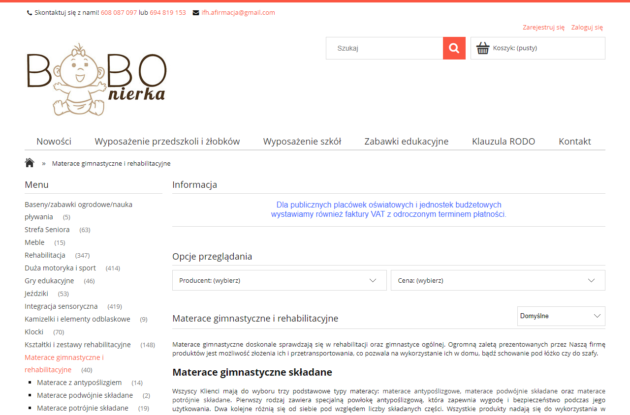 Materace gimnastyczne dla dzieci - jaki wybrać do bezpiecznej zabawy?