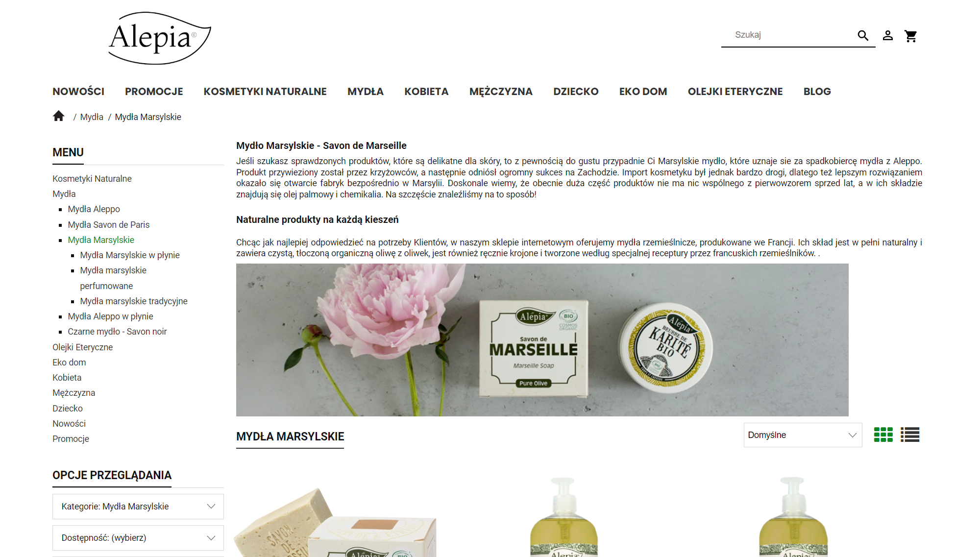 Mydła marsylskie - tradycja, która przetrwała wieki