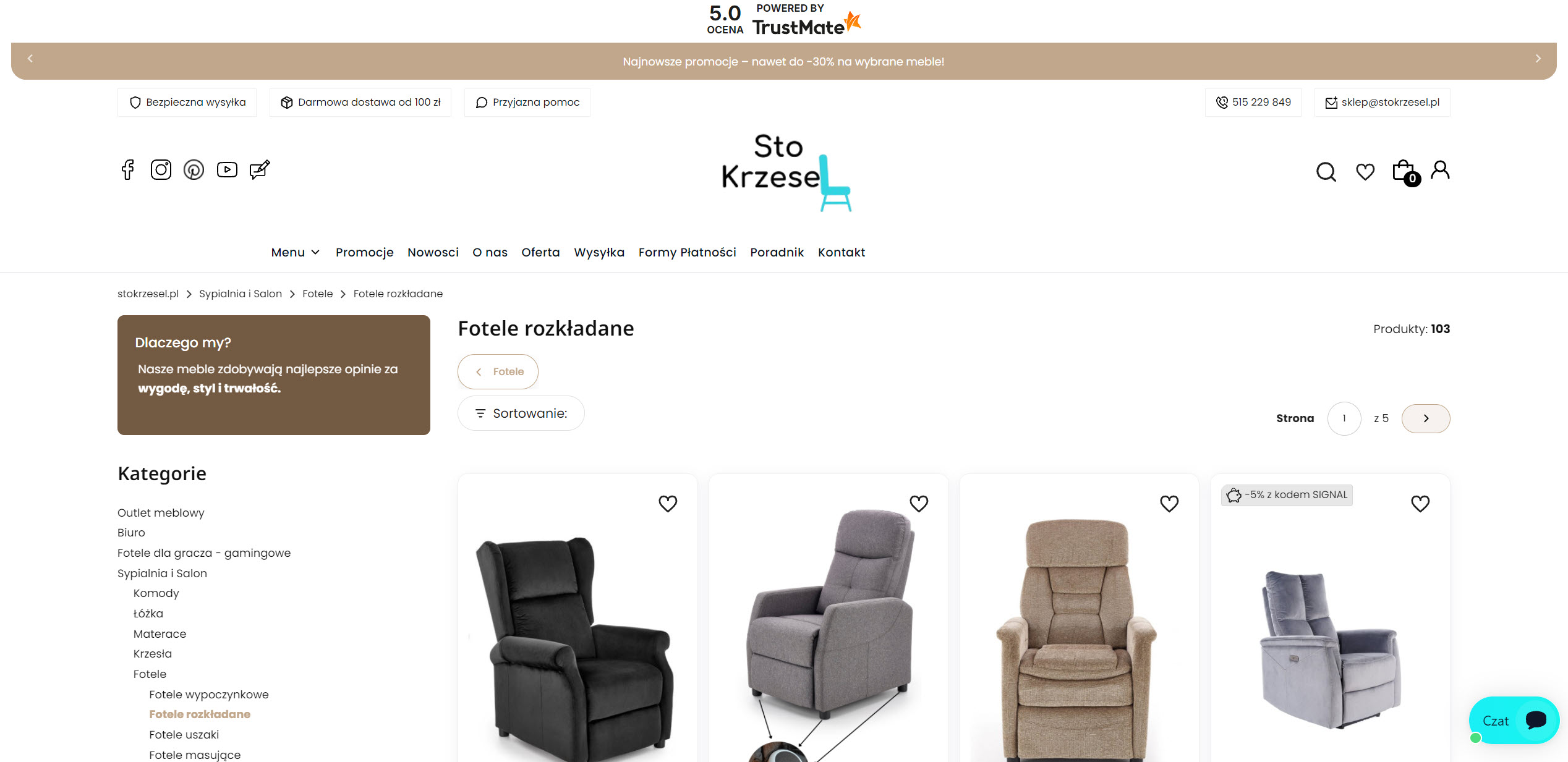 Jak wybrać fotel rozkładany do salonu?