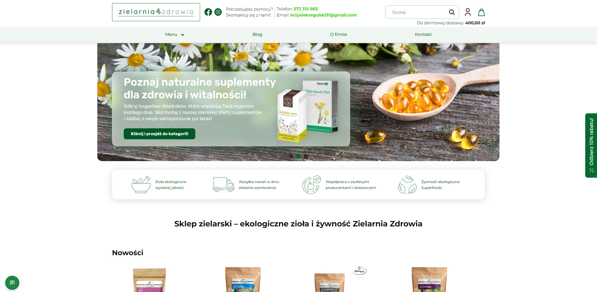Ziołowe inspiracje na prezent - jak skomponować praktyczny zestaw dla bliskiej osoby w sklepie zielarskim?