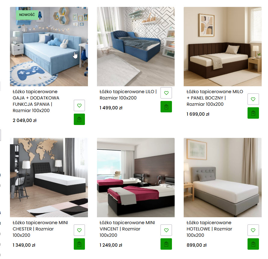 Na co zwrócić uwagę, porównując łóżka tapicerowane 100x200 z modelami 90x200 i 120x200?