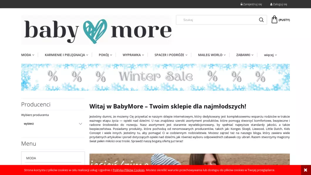 Zrzut ekranu strony