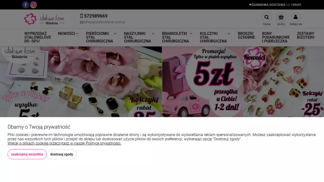 Zrzut ekranu strony