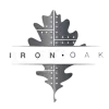 Logo Iron Oak - metalowe ozdoby