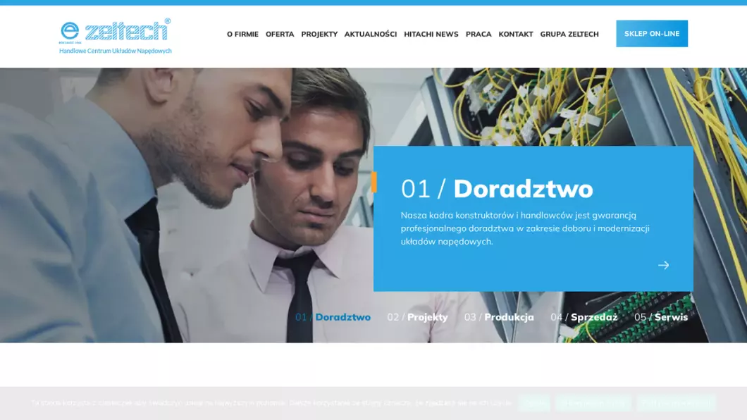 Zrzut ekranu strony