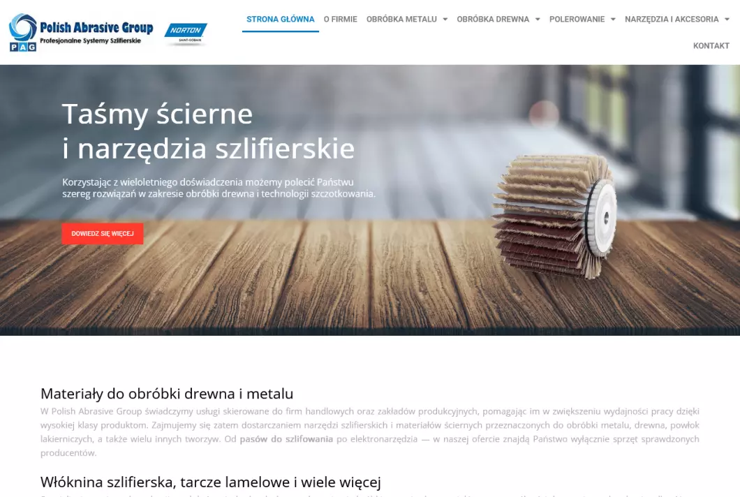 Zrzut ekranu strony