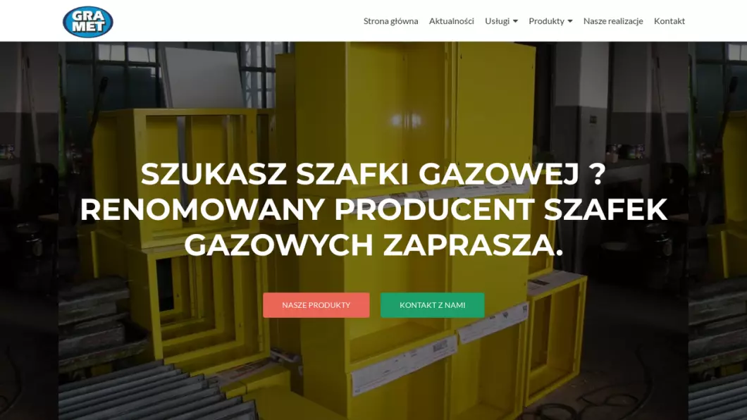 Zrzut ekranu strony
