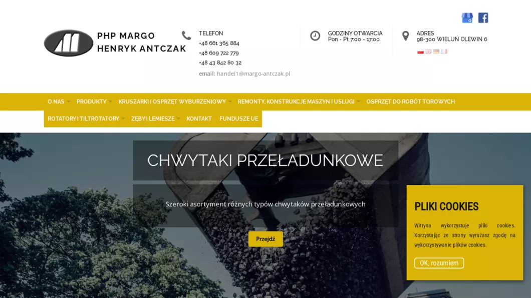 Zrzut ekranu strony