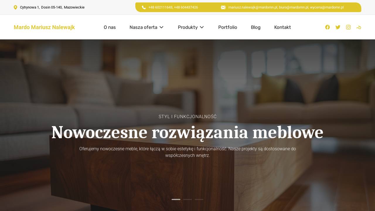 Logo firmy Mardo Mariusz Nalewajk