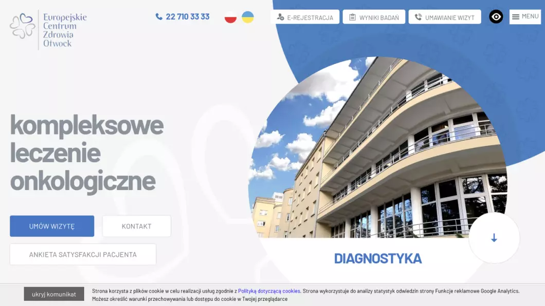 Zrzut ekranu strony