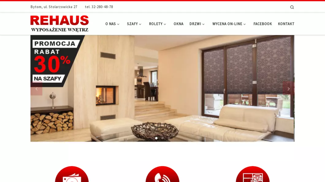 Zrzut ekranu strony